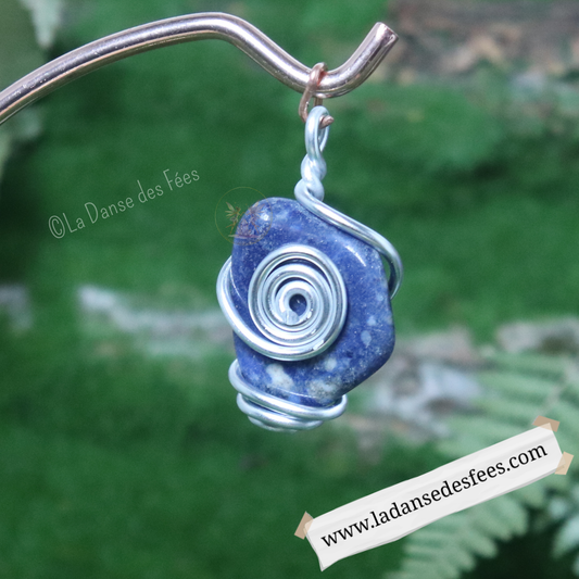 Pendentif de Sodalite