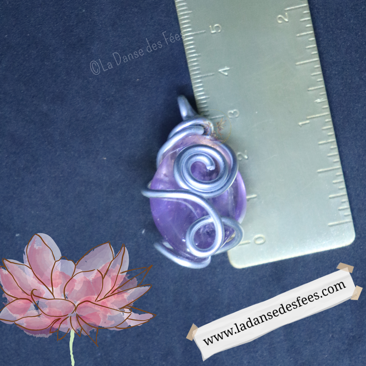 Pendentif d’Amétrine