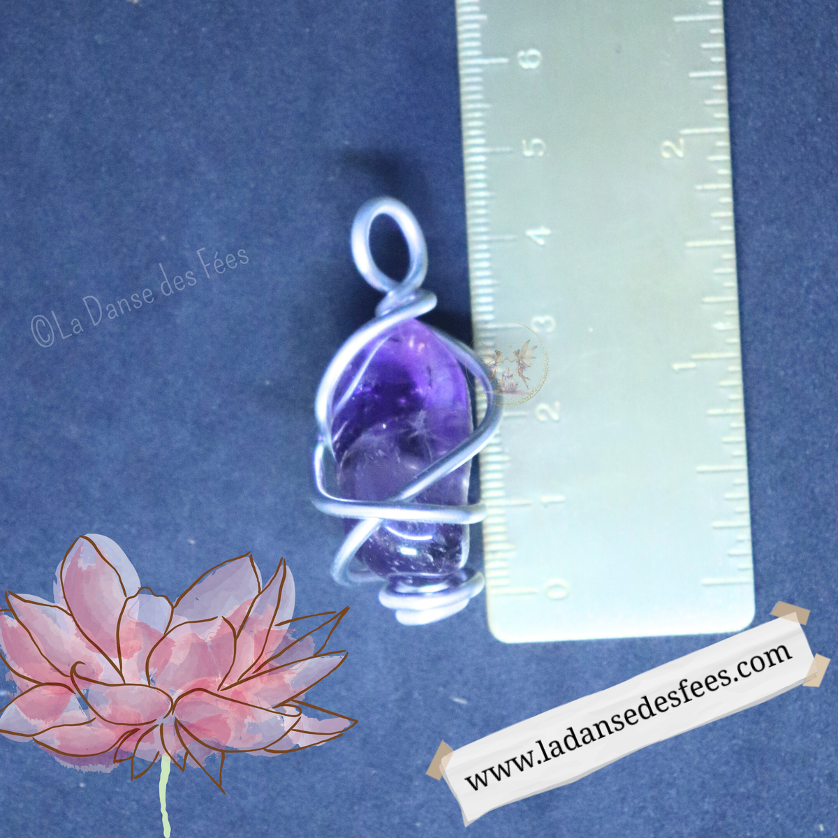 Pendentif d’Améthyste